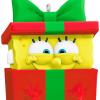 Hallmark Keepsake Christmas Ornament 2025, Nickelodeon Spongebob Squarepants Sponge-Boxed for Christmas, Cartoon Gifts(Sponge-Boxed for Christmas)