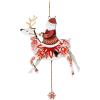 Hallmark Keepsake Christmas Ornament, Birch Penguin, Gifts for Penguin Lovers(Pull-String Reindeer)
