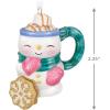 Hallmark Keepsake Christmas Ornament, Cup of Cozy, Porcelain, Gifts for Christmas Lovers(2025 Cup of Cozy)