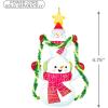 Hallmark Keepsake Christmas Ornament, Light It Up! with Light, Snowman Collectors Gifts(2025 Light it Up)