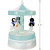 Hallmark Keepsake Christmas Ornament, Playful Penguins Musical with Light and Motion(Playful Penguins on Carousel)
