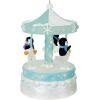 Hallmark Keepsake Christmas Ornament, Playful Penguins Musical with Light and Motion(Playful Penguins on Carousel)
