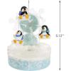 Hallmark Keepsake Christmas Ornament, Playful Penguins Musical with Light and Motion(Playful Penguins on Ferris Wheel)