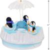 Hallmark Keepsake Christmas Ornament, Playful Penguins Musical with Light and Motion(Playful Penguins with Whale)