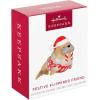 Hallmark Keepsake Christmas Ornament, Reindoggie, Gifts for Dog Lovers(Festive Flippered)