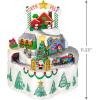 Hallmark Keepsake Christmas Tabletop Decoration 2025, Up on the Housetop Musical With Light and Motion, Christmas Decorations(North Pole Village)