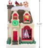 Hallmark Keepsake Christmas Tabletop Decoration 2025, Up on the Housetop Musical With Light and Motion, Christmas Decorations(Up on the Housetop)
