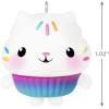 Hallmark Keepsake Gabby’s Dollhouse Mini Christmas Ornament (Pandy Paws) 1.25″ Tiny Ornament for Tabletop Tree(Cakey Cat)