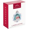 Hallmark Keepsake Mini Christmas Ornament (A World Within) 1.5″ Tiny Ornament for Tabletop Tree(2023 A World Within)