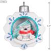 Hallmark Keepsake Mini Christmas Ornament (A World Within) 1.5″ Tiny Ornament for Tabletop Tree(2023 A World Within)