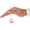 Hallmark Keepsake Mini Christmas Ornament (Beach Day Buddy) 0.75″ Tiny Ornament for Tabletop Tree(Festive White Elephant)