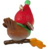 Hallmark Keepsake Mini Christmas Ornament (Cozy Lil’ Critters) 1″ Tiny Ornament for Tabletop Tree(2023 Cozy Lil’ Critters)