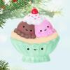 Hallmark Keepsake Mini Christmas Ornament (Two Scoops of Fun) 0.75″ Tiny Ornament for Tabletop Tree(Two Scoops of Fun)