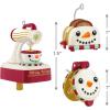 Hallmark Keepsake Mini Christmas Ornaments 2025, Cooking Up Christmas, Set of 3, Food Gifts(Cooking Up Christmas)