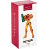 Hallmark Keepsake Nintendo Christmas Tree Topper, Super Mario Super Star with Light and Sound, Gifts for Gamers(Metroid Samus)