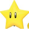Hallmark Keepsake Nintendo Christmas Tree Topper, Super Mario Super Star with Light and Sound, Gifts for Gamers(Super Star)