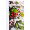 Hallmark Pack of Christmas Money or Gift Card Holders, Very Merry (6 Holiday Cards with Envelopes)(Wreath and Berries)