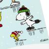Hallmark Pack of Peanuts Christmas Cards, Ice Skating (10 Cards with Envelopes)(Multicolor)