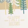 Hallmark Pack of Peanuts Christmas Cards, Ice Skating (10 Cards with Envelopes)(Rustic Wreath  6 Cards with Envelopes)