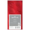 Hallmark Red Foil Holiday Sticker Seals for Envelopes (80 Seals) Ornament, Wreath, Pinecone