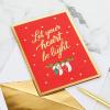Hallmark Signature Pop Up Christmas Card (3D Christmas Tree Ornament)(Fireplace Scene Pop Up)