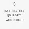 Hallmark Tree of Life Hanukkah Money or Gift Card Holder Cards (6 Cards with Envelopes) Blue and Gold Menorah
