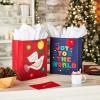Hallmark VIDA 13″ Large Christmas Large Gift Bag Bundle (3 Spanish Gift Bags: Feliz Navidad, Felices Festas, Tree, Flowers, Colorful Ornaments)(Peace Dove  Joy to the World)