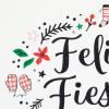Hallmark Vida Pack of 6 Spanish Christmas Cards with Stickers, Tarjeta Navideñas Españolas (Felices Fiestas)(Felices Fiestas  6 Spanish Cards with Envelopes)