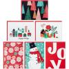 Hallmark Blank Holiday Note Card Assortment (36 Blank Cards and 36 Envelopes) Snowman, Plants, Snowflakes, Retro Trees, Joy(Snowman  Plants  Snoflakes  Retro Trees)