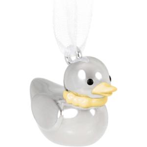 Hallmark Keepsake 1″ Miniature Christmas Ornament 2024, Mini New Li’l Wonder, Porcelain, Baby Gift(2023 Mini Lil’ Duck)