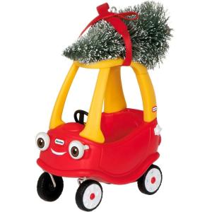 Hallmark Keepsake Christmas Ornament 2024, Little Tikes Turtle Sandbox, Gifts for Kids(2023 Cozy Coupe)