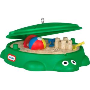 Hallmark Keepsake Christmas Ornament 2024, Little Tikes Turtle Sandbox, Gifts for Kids(Turtle Sandbox)