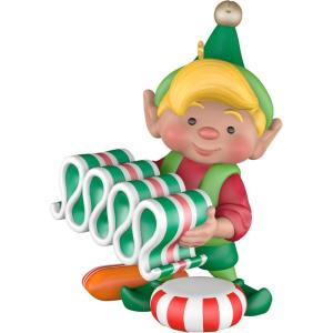 Hallmark Keepsake Christmas Ornament 2024, North Pole Tree Trimmers Band Collection Stuey On Sax Musical With Light, Music Gifts(2025 North Pole Tree Trimmers)