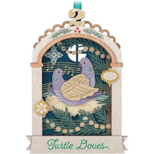 Hallmark Keepsake Christmas Ornament 2024, Twelve Days of Christmas Papercraft, Gifts for Christmas Lovers(2025 Twelve Days of Christmas)
