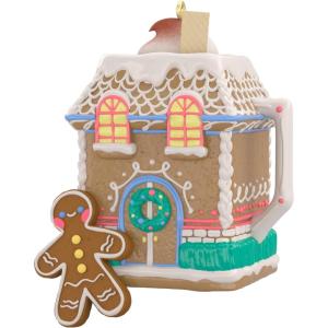 Hallmark Keepsake Christmas Ornament, Cup of Cozy, Porcelain, Gifts for Christmas Lovers(2024 Cup of Cozy)