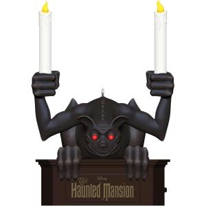 Hallmark Keepsake Christmas Ornament, Disney The Haunted Mansion Collection The Singing Busts With Light and Sound, Gifts for Disney Fans(Gargoyle)