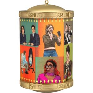 Hallmark Keepsake Christmas Ornament, Saturday Night Live Fifty Years of SNL with Sound, TV Show Gifts(Saturday Night Live)