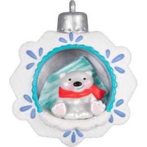 Hallmark Keepsake Mini Christmas Ornament (A World Within) 1.5″ Tiny Ornament for Tabletop Tree(2023 A World Within)