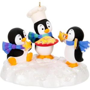 Hallmark Keepsake Mini Christmas Ornaments 2025, Cooking Up Christmas, Set of 3, Food Gifts(Cookie Exchange)
