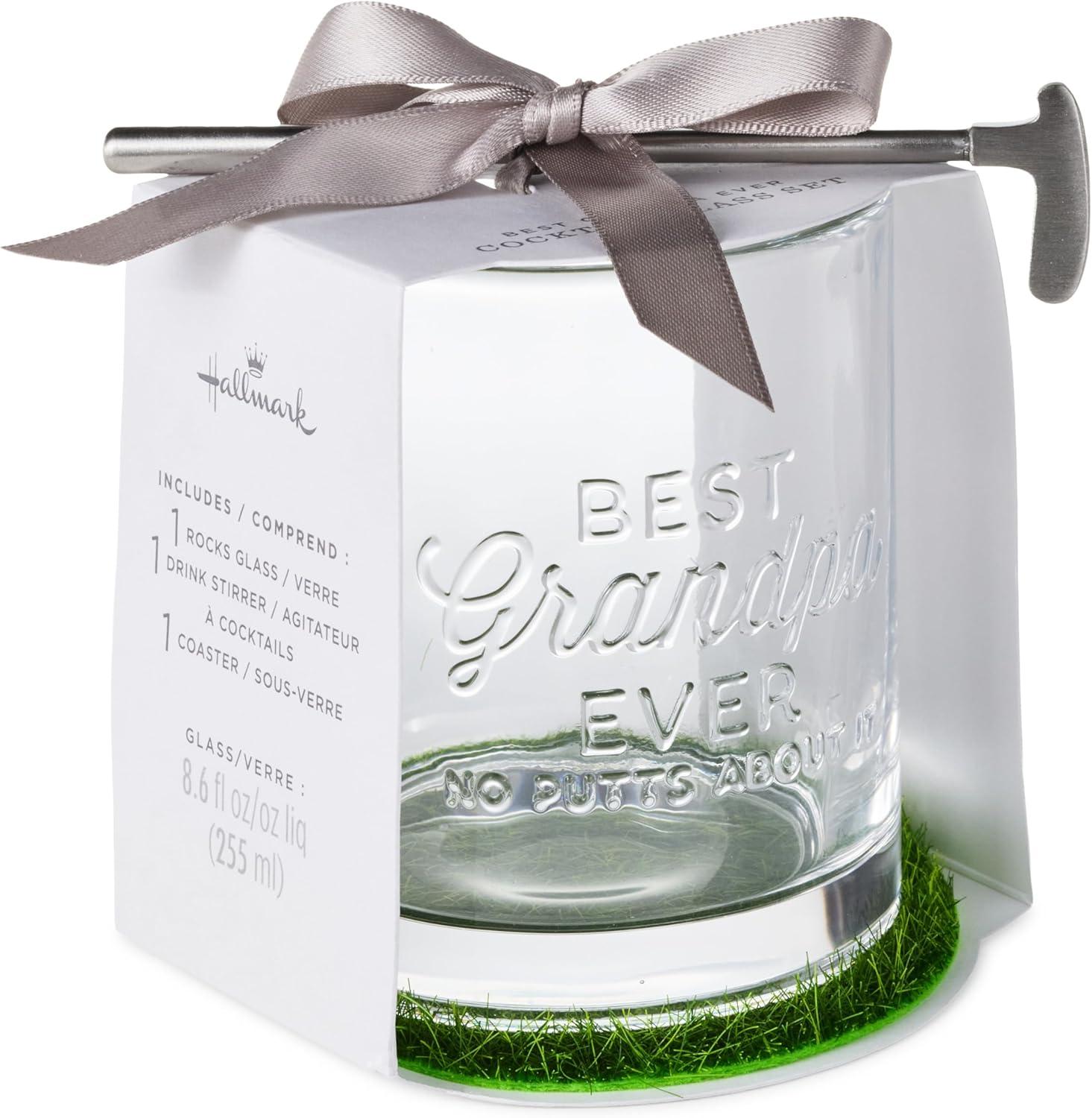 image:imageHallmark Sculpted Mug With Mortarboard Cap Lid 15 oz Hats Off Grad Gift for High School Graduations College Grandson GranddaughterBest Grandpa Ever Glass