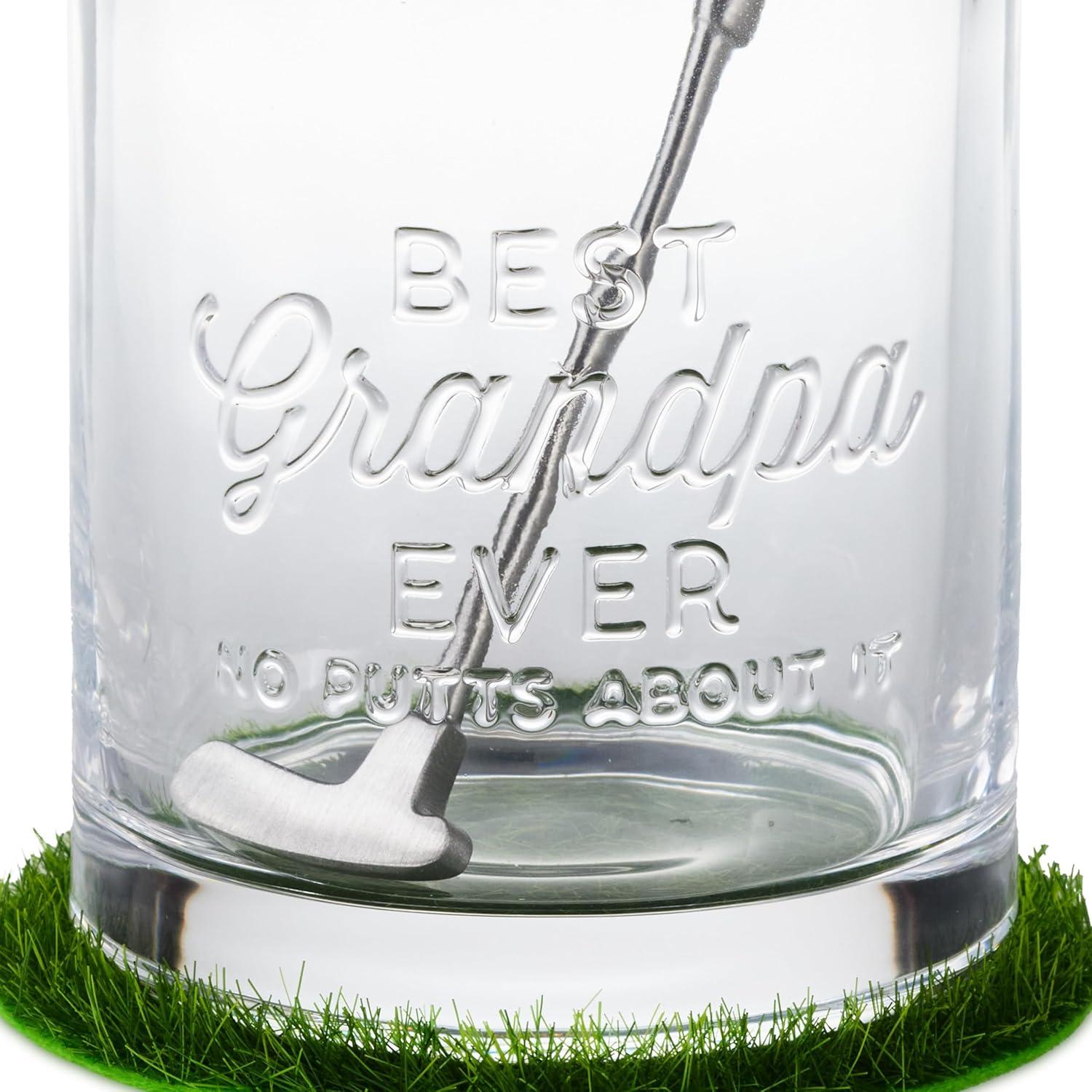 image:imageHallmark Sculpted Mug With Mortarboard Cap Lid 15 oz Hats Off Grad Gift for High School Graduations College Grandson GranddaughterBest Grandpa Ever Glass