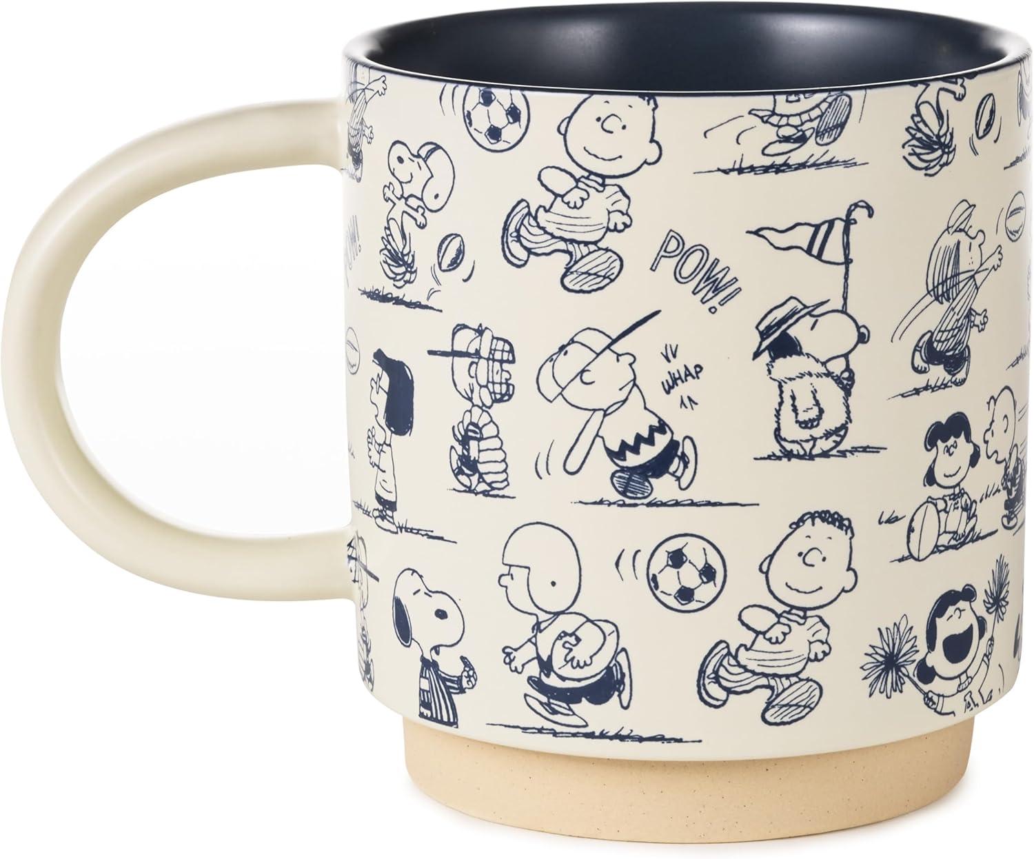 image:imageHallmark Sculpted Mug With Mortarboard Cap Lid 15 oz Hats Off Grad Gift for High School Graduations College Grandson GranddaughterMug