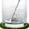 Hallmark Sculpted Mug With Mortarboard Cap Lid, 15 oz. (Hats Off Grad) Gift for High School Graduations, College, Grandson, Granddaughter(Best Grandpa Ever Glass)