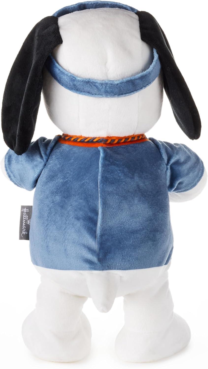 image:imageHallmark Peanuts Plush with Sound and Motion 125 Varsity Coach Snoopy Gift for Graduations Coaches Teammates Friends Fans Collectors