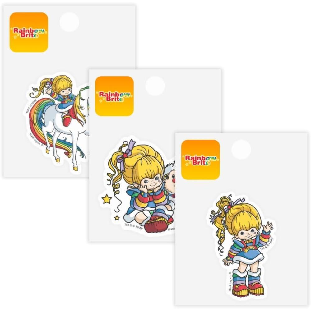 image:imageRainbow Brite Sticker Bundle Waterproof Stickers for Water Bottles and Laptops