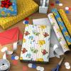 Hallmark Pokémon Wrapping Paper Mini Rolls, 3-Pack (Pikachu, Squirtle, Charmander, Jigglypuff, Bulbasaur) for Birthdays, Graduations, Christmas, Gamers, Kids, Any Occasion – 45 Sq. Ft. Total