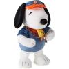 Hallmark Peanuts Plush with Sound and Motion, 12.5″ (Varsity Coach Snoopy) Gift for Graduations, Coaches, Teammates, Friends, Fans, Collectors