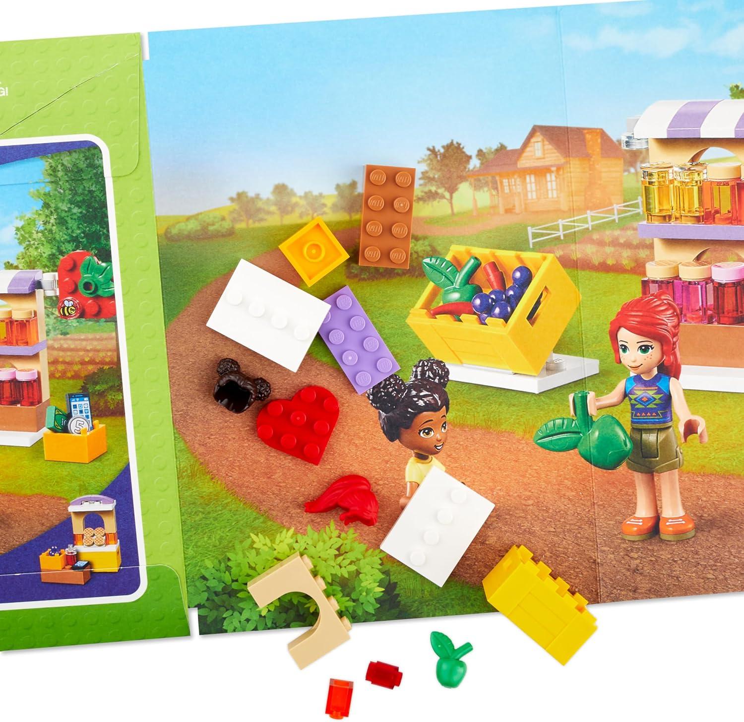 image:imageHallmark Birthday Card for Kids with Legos Playground Building Kit Ages 5 and UpFriends Market Building Kit Ages 5 and Up