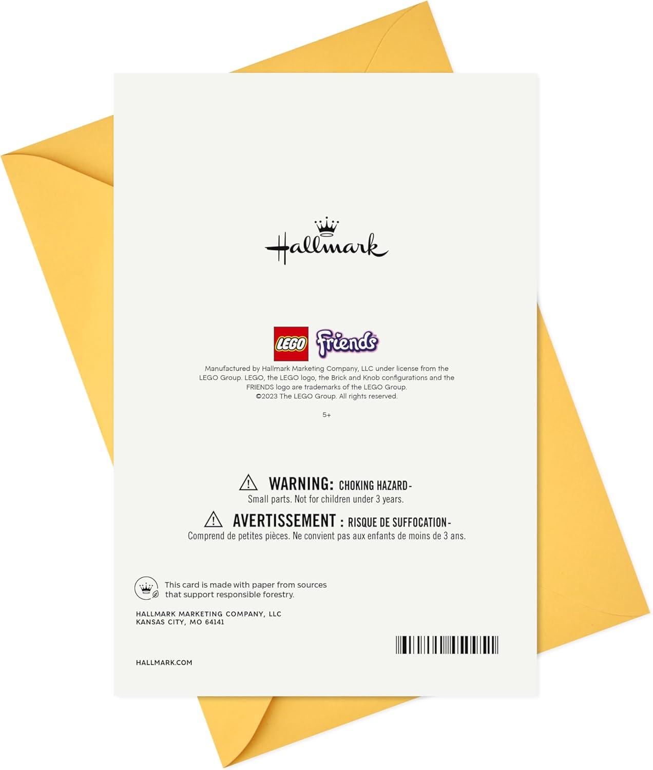 image:imageHallmark Birthday Card for Kids with Legos Playground Building Kit Ages 5 and UpFriends Market Building Kit Ages 5 and Up