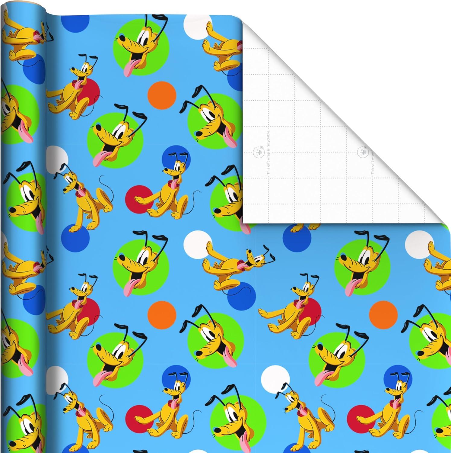 image:imageHallmark Paw Patrol Wrapping Paper Rolls 3 Rolls 60 Sq Ft Total for Kids Grandchildren Birthdays Christmas Valentines DayDisney